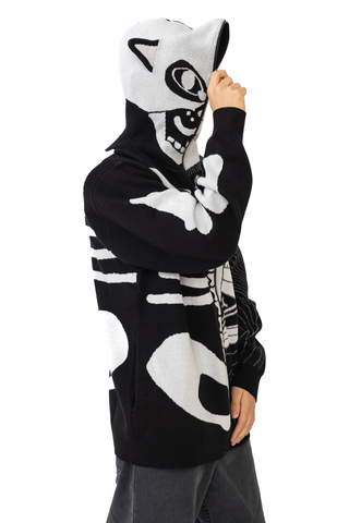 Mikina Na Zip Ripndip Skelly Nerm