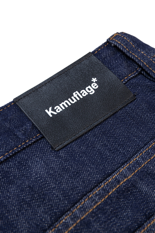 Spodnie Kamuflage Way Too Big Raw Denim