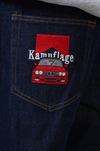 Spodnie Kamuflage Biggie Beemer 2.0 Raw Denim