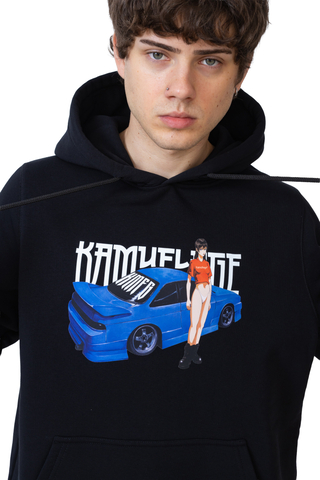 Mikina S Kapucí Kamuflage Touge