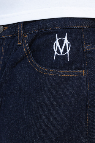 Kalhoty Mercur Loose Monument Raw Denim