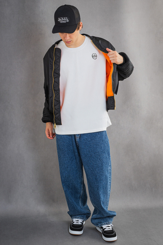 Tričko Alpha Industries Studio Waffle