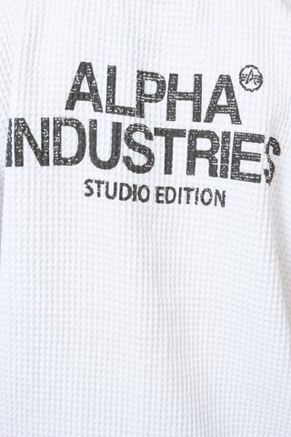 Tričko Alpha Industries Studio Waffle
