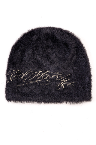 Czapka Zimowa Ed Hardy Script Brushed