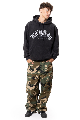 Bluza Z Kapturem Ed Hardy Gothic Flaming Dragon