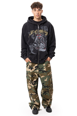 Mikina Na Zip Ed Hardy Storming New York