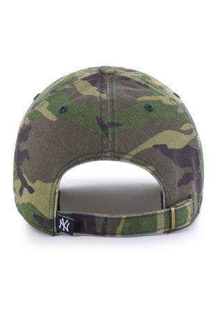 Czapka 47 Brand MLB New York Yankees Camo Clean Up