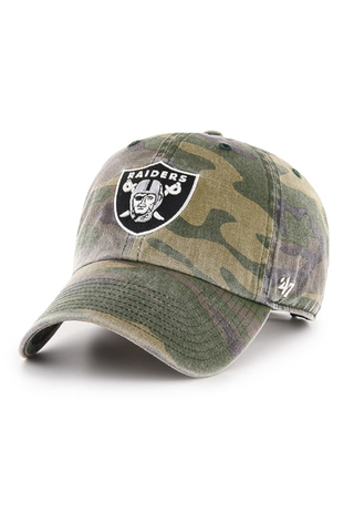 Czapka 47 Brand NFL Las Vegas Raiders Clean Up