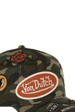 Czapka Von Dutch Kamo