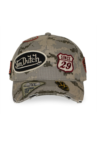 Czapka Von Dutch Kamo