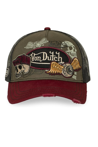 Czapka Von Dutch Patches
