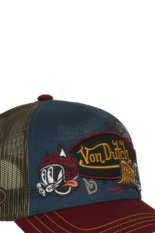 Czapka Von Dutch Patches 