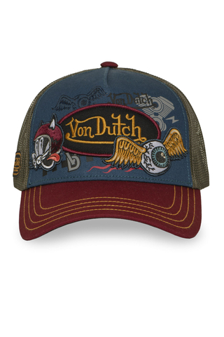 Czapka Von Dutch Patches 