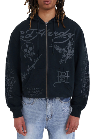 Bluza Rozpinana Ed Hardy Death Before