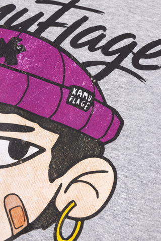 Bluza z kapturem Kamuflage Bighead