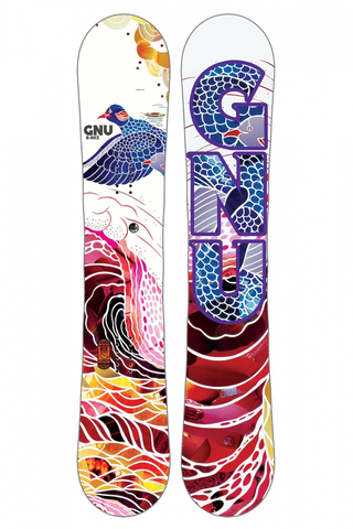 Deska Snowboardowa Damska GNU B-Nice 148