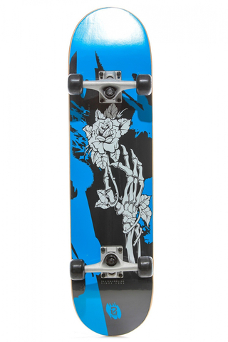 Deskorolka Playlife Skull Rose 7.87