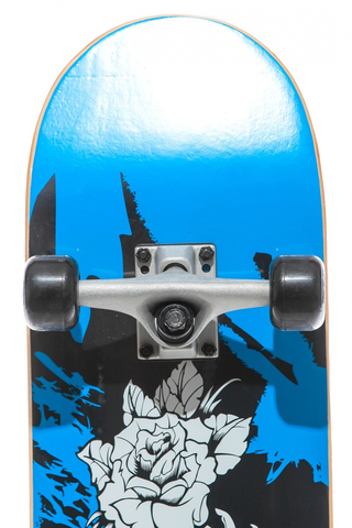 Deskorolka Playlife Skull Rose 7.87