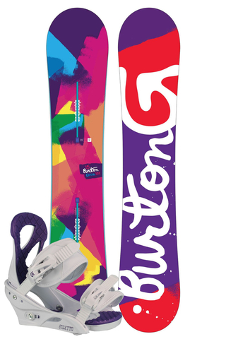 Komplet Snowboardowy Deska Wiązania Burton Genie 138