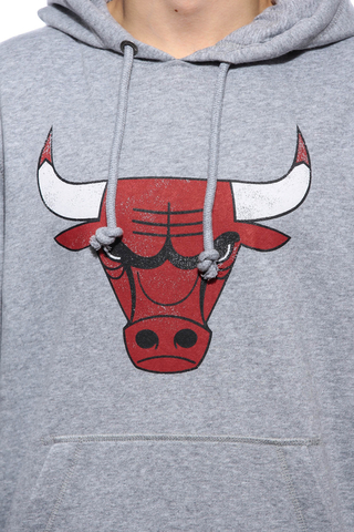 47 Chicago Bulls Red Double Decker Headline Hooded Sweatshirt Large