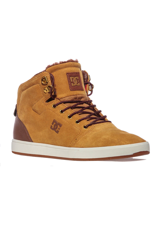 DC Shoes Crisis High WNT DK Boots Wheat ADYS100116-WD4 Winter Chocolate