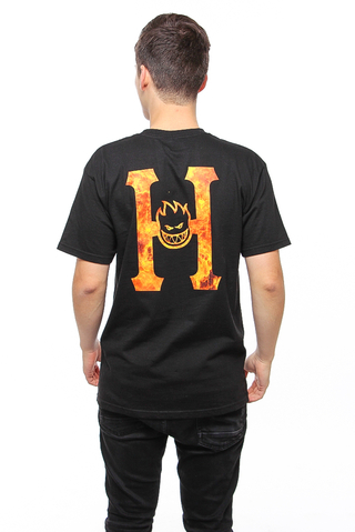 Koszulka HUF X Spitfire Flaming H