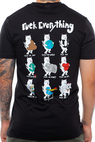 Ripndip Fuck Everything T-shirt Black RND3756