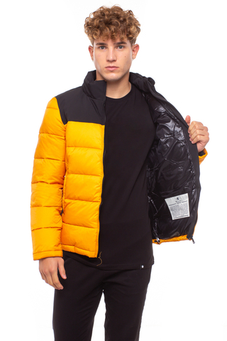 Champion yellow hotsell puffer jacket