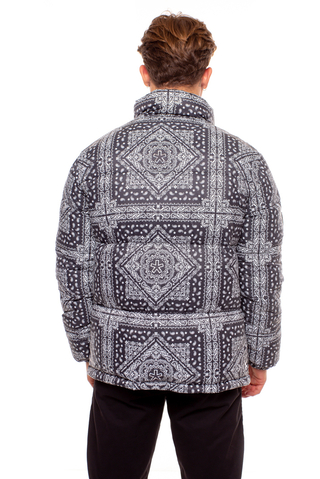 Kurtka Zimowa Kamuflage Puff Paisley