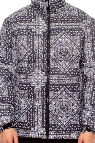 Kurtka Zimowa Kamuflage Puff Paisley