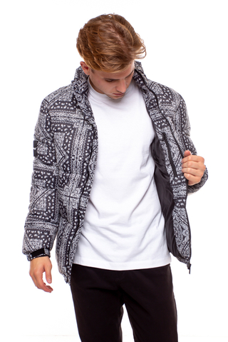Kurtka Zimowa Kamuflage Puff Paisley