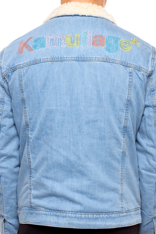 Kurtka Zimowa Kamuflage Sherpa Candy Scratch