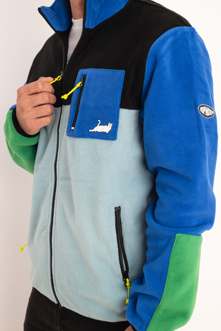 Kurtka Zimowa Ripndip Alameda Color Block Polar Fleece