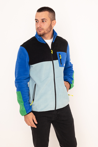 Kurtka Zimowa Ripndip Alameda Color Block Polar Fleece