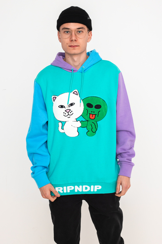 Ripndip Buddy System Color Block Hoodie