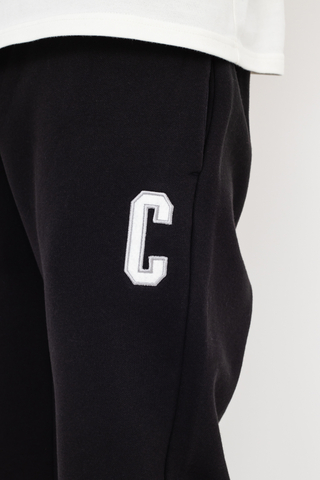 Spodnie Champion Collegiate C Logo Oragnic Cotton Blend