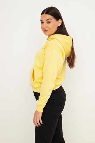 Bluza Kaptur Damska Champion Organic Cotton Blend C Logo