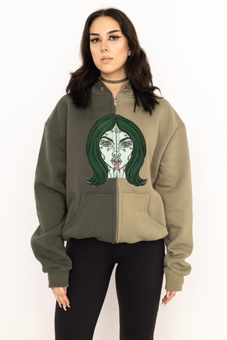 Bluza Zip An Appendage Nydia