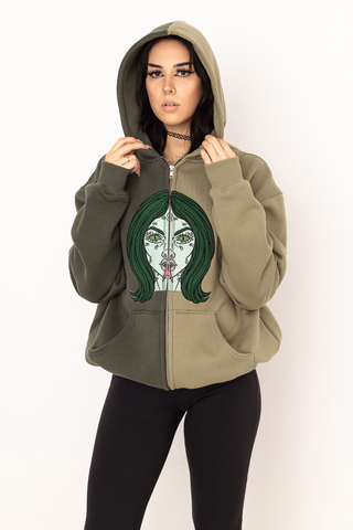 Bluza Zip An Appendage Nydia