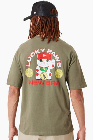 New Era Lucky Paws Character Oversized T-shirt