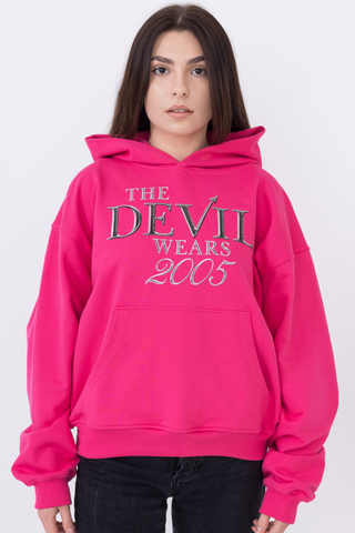Bluza Z Kapturem 2005 Devil Wears