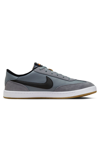 Nike SB FC Classic Sneakers Cool Grey Black White Vivid Orange 909096 003