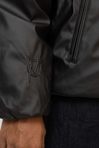 Kurtka Zimowa Mercur Leather Puffer