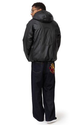 Kurtka Zimowa Mercur Leather Puffer