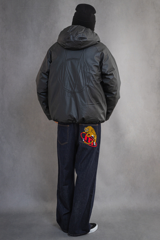 Kurtka Zimowa Mercur Leather Puffer