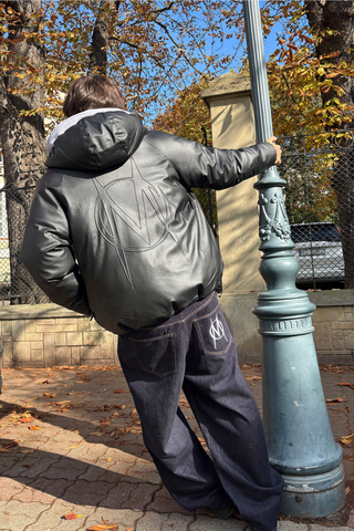 Kurtka Zimowa Mercur Leather Puffer