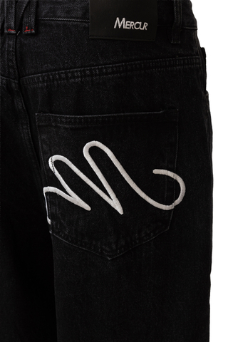 Spodnie Mercur Loose Letter