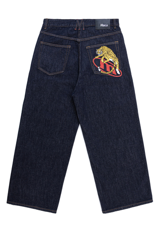 Kalhoty Mercur Loose Tiger Raw Denim