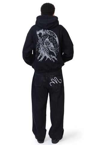 Mikina Wasted Paris Harvest Boxy