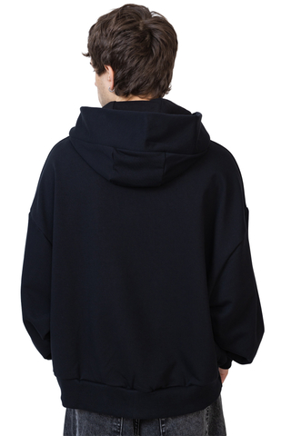 Mikina Na Zip Première Wide Cut Basic